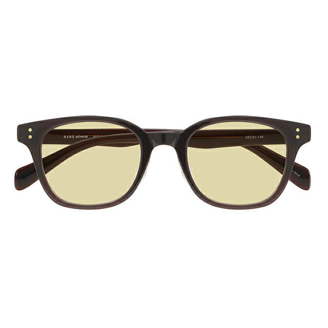 ナノユニバース サングラス メンズ レディース ブランド NANO universe フレーム素材／アセテート NUS-129-4 フレームカラー ダークブラウン レンズカラー ライトブラウン 小物