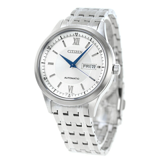 シチズン コレクション メカニカル クラシックデイ＆デイト 自動巻き 腕時計 メンズ CITIZEN COLLECTION NY4050-62A アナログ シルバー 日本製 ブランド おしゃれ 防水 プレゼント 男性 実用的