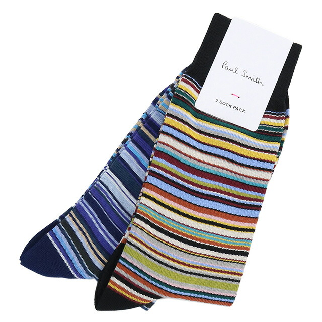 ポール・スミス ソックス メンズ ブランド Paul Smith M1ASOCK マルチカラー ウェア 選べるモデル