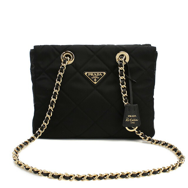 プラダ ショルダーバッグ ショルダー レディース PRADA イタリア 1BG468 NERO ブラック バッグ 斜めがけ ブランド 高級 おしゃれ プレゼント 女性 実用的 かわいい