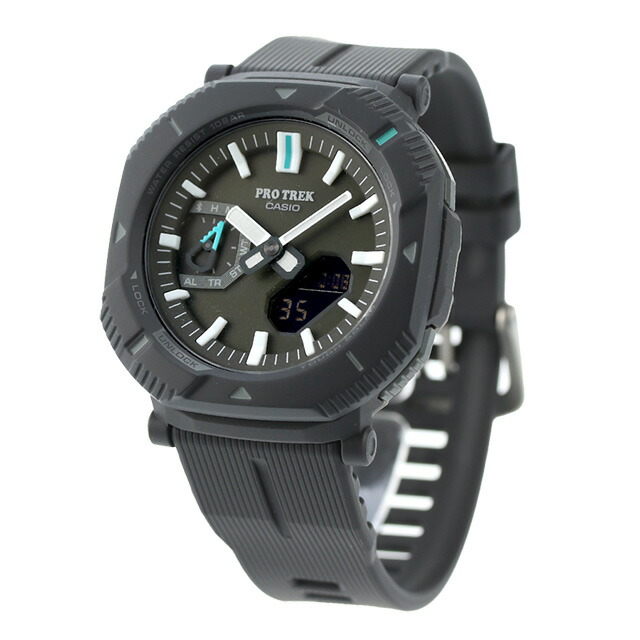 プロトレック PRO TREK ソーラー PRJ-B001-1 Bluetooth メンズ 腕時計 カシオ casio アナデジ グレー ブランド おしゃれ 防水 プレゼント 男性 実用的