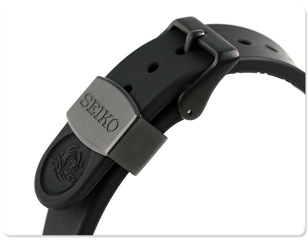セイコー プロスペックス 交換用ベルト シリコン 22mm R7C02DR SEIKO PROSPEX ブラック