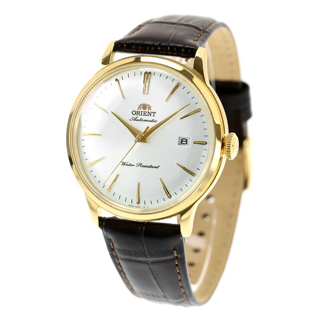 オリエント Classic Orient Bambino 自動巻き 腕時計 ブランド メンズ ORIENT CLASSIC RN-AC0028S アナログ シルバー ダークブラウン おしゃれ 防水 プレゼント 男性 実用的