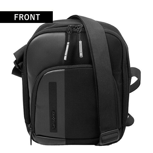 サムソナイト ボディバッグ メンズ レディース ブランド Samsonite ビズトゥーゴー ショルダーバッグ ブラック バッグ