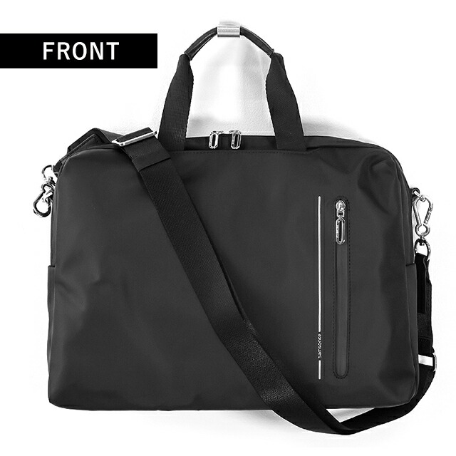 サムソナイト ビジネスバッグ メンズ Samsonite ONGOING ビジネスカバン パソコンバッグ PCバッグ ブリーフケース リクルートバッグ 100％リサイクルPET 2WAY 144762 ブラック バッグ 軽量 A4 ノートpc ブランド 高級 おしゃれ プレゼント 男性 実用的 かっこいい