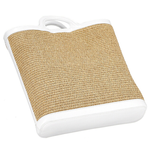 マルニ ハンドバッグ レディース ブランド MARNI SBMP0179Q0-P3860 Z0T01 ベージュ/ホワイト 軽量 小さめ 手提げ 高級 おしゃれ プレゼント 女性 実用的 かわいい