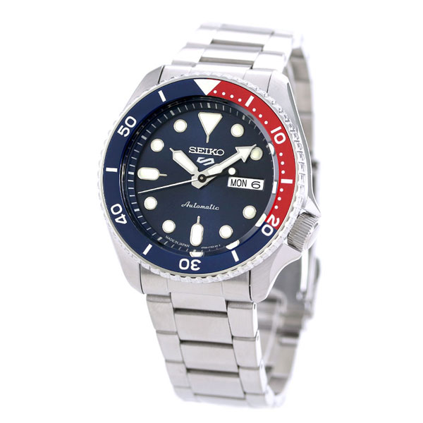 セイコー5 スポーツ スポーツ スタイル 自動巻き SBSA003 流通限定モデル 腕時計 メンズ ネイビー Seiko 5 Sports SKX Series ブランド おしゃれ 防水 プレゼント 男性 実用的