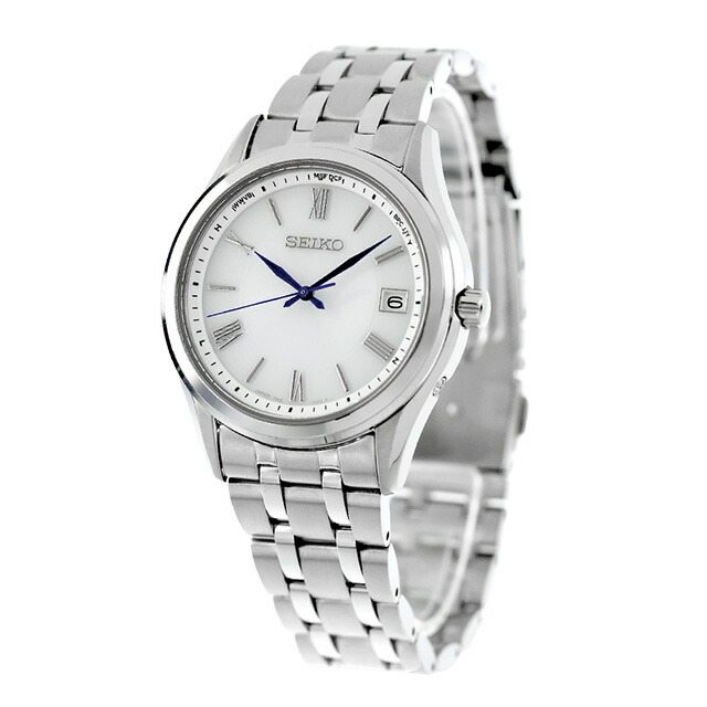 セイコーセレクション Sシリーズ ペア 電波ソーラー 腕時計 ブランド メンズ SEIKO SELECTION SBTM357 アナログ シルバー 日本製 おしゃれ 防水 プレゼント 男性 実用的
