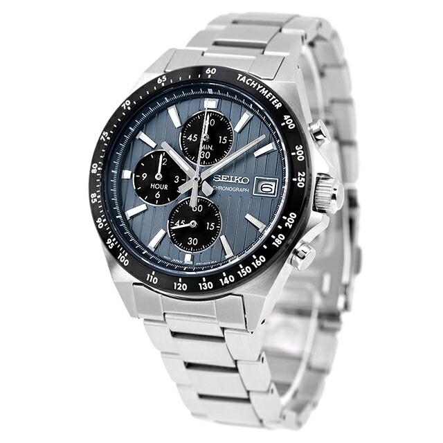 セイコーセレクション Sシリーズ クロノグラフ クオーツ 腕時計 メンズ 流通限定 SEIKO SELECTION SBTR041 アナログ ブルー ブランド おしゃれ 防水 プレゼント 男性 実用的