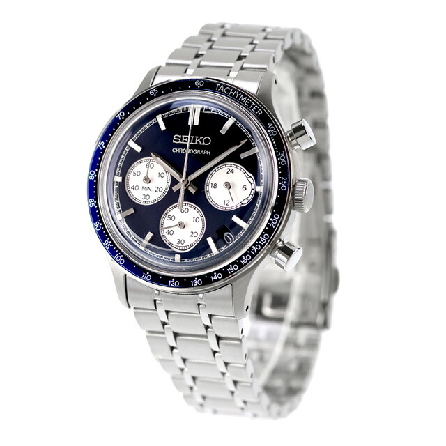 セイコーセレクション クォーツ 電池式 腕時計 ブランド メンズ クロノグラフ SEIKO SELECTION SBTR053 アナログ ネイビー おしゃれ 防水 プレゼント 男性 実用的