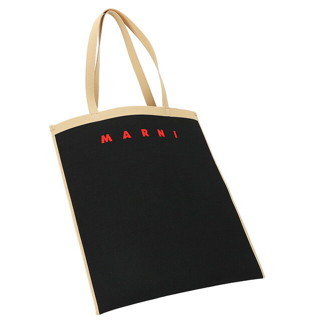 マルニ トートバッグ メンズ レディース MARNI SHMQ0033A0-P4547 ブラック 軽量 手提げ ブランド 高級 おしゃれ プレゼント 男性 実用的 かっこいい