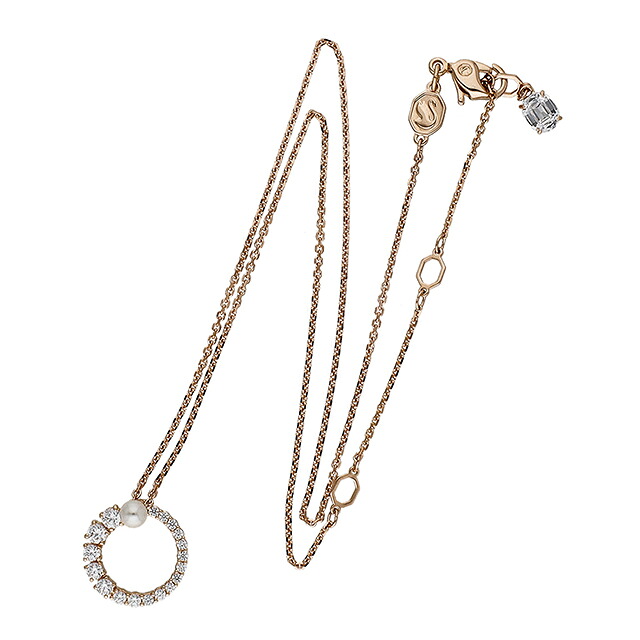 スワロフスキー ネックレス レディース ブランド SWAROVSKI Not Clear 5692265 ローズゴールド アクセサリー ジュエリー ブランド 高級 おしゃれ プレゼント 女性 実用的 かわいい