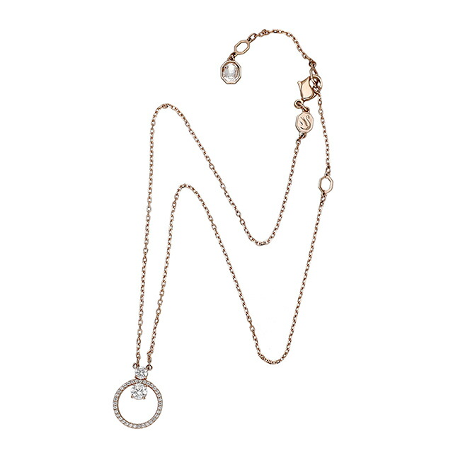 スワロフスキー ネックレス レディース ブランド SWAROVSKI 5692266 ローズゴールド アクセサリー