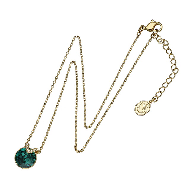 スワロフスキー ネックレス ペンダント レディース SWAROVSKI 5735387 グリーン/ゴールド アクセサリー ジュエリー ブランド 高級 おしゃれ プレゼント 女性 実用的 かわいい