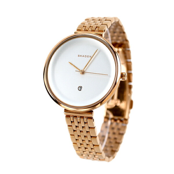 スカーゲン 時計 ギッテ 38mm レディース 腕時計 SKW2421 SKAGEN シルバー ピンクゴールド ブランド おしゃれ 防水 かわいい プレゼント 女性 実用的