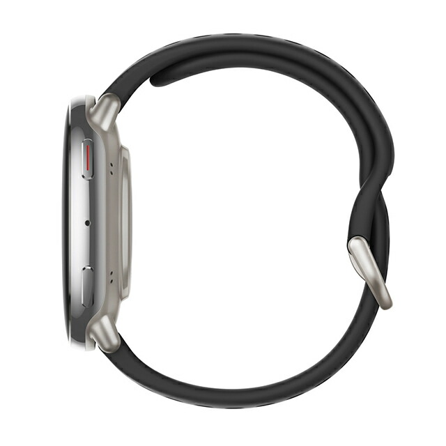 アマズフィット Active 2 スタンダード 充電式クォーツ スマートウォッチ ブランド メンズ レディース Bluetooth Amazfit SP170073-C226 デジタル シルバー