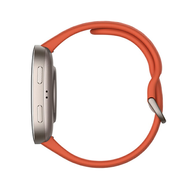 アマズフィット Bip6 充電式クォーツ スマートウォッチ ブランド メンズ レディース Bluetooth Amazfit SP170074-C03 デジタル ブラック レッド 黒