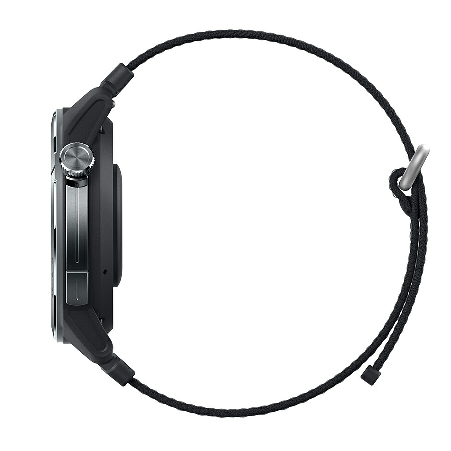 ミブロ GS Active2 充電式クォーツ スマートウォッチ ブランド メンズ レディース Bluetooth 替えベルト mibro SP380015-C22 デジタル ブラック ダークグレー イエロー 黒