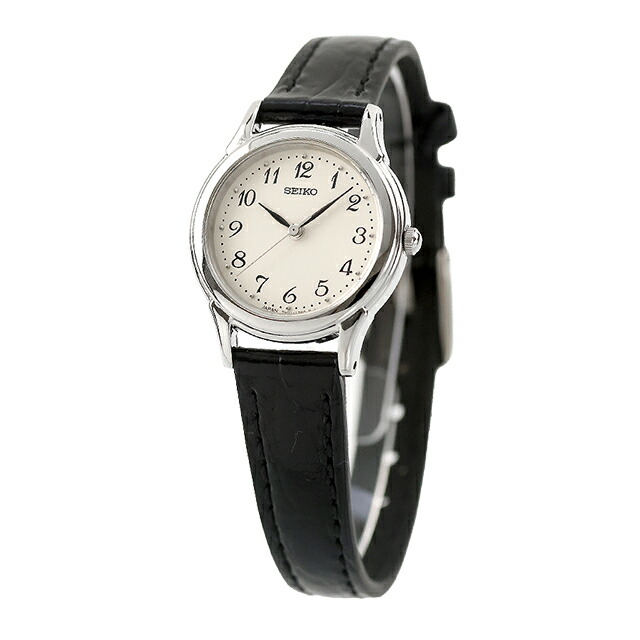 セイコーセレクション スピリット クオーツ 腕時計 レディース SEIKO SELECTION STTC005 アナログ ホワイト ブラック 黒 日本製 ブランド おしゃれ 防水 軽い 華奢 かわいい プレゼント 女性 実用的