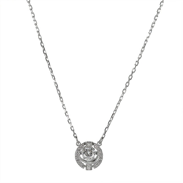 スワロフスキー ネックレス レディース ブランド SWAROVSKI Una ペンダント スワロフスキー 5286137 シルバー アクセサリー