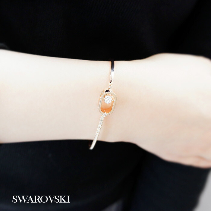 スワロフスキー ブレスレット レディース ブランド SWAROVSKI Una スワロフスキー 5472382 ローズゴールド アクセサリー