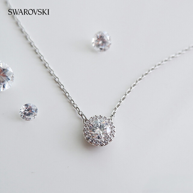 スワロフスキー ネックレス レディース ブランド SWAROVSKI Una Angelic ペンダント スワロフスキー 5636264 シルバー アクセサリー