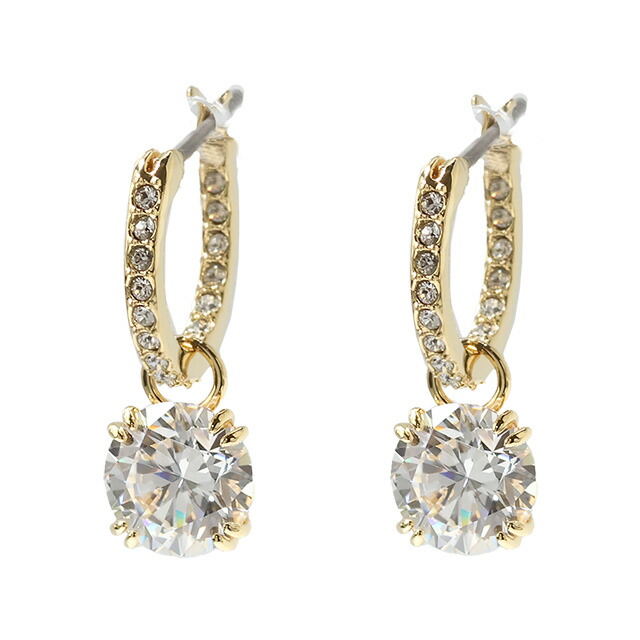 スワロフスキー ピアス レディース ブランド SWAROVSKI Stilla フープ スワロフスキー 両耳用 5638802 ゴールド アクセサリー