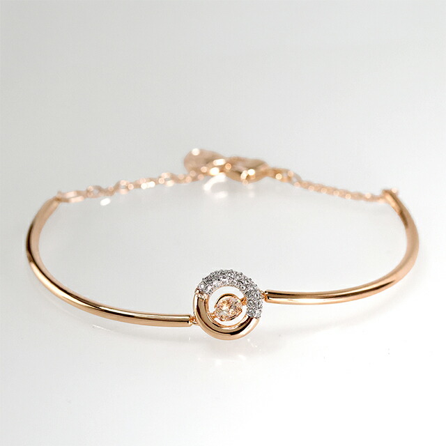 スワロフスキー バングル レディース ブランド SWAROVSKI Dextera ブレスレット スワロフスキー 5692259 ローズゴールド アクセサリー