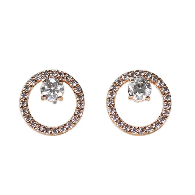 スワロフスキー ピアス レディース ブランド SWAROVSKI Constella スタッド スワロフスキー 両耳用 5692263 ローズゴールド アクセサリー