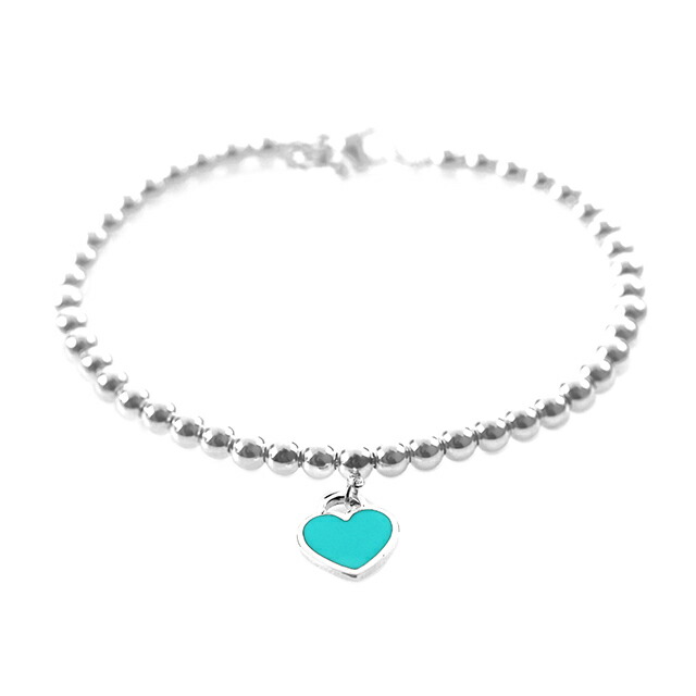ティファニー ブレスレット レディース ブランド TIFFANY＆Co. Return to Tiffany medium ビーズ 26659604 シルバー ティファニーブルー アクセサリー
