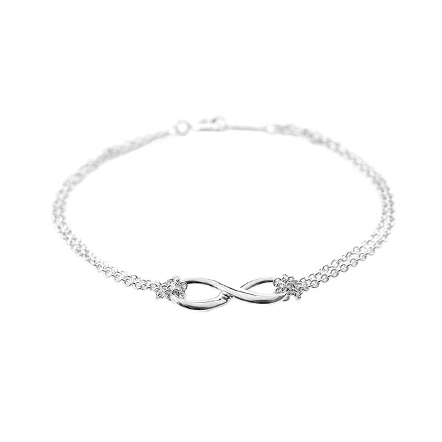 ティファニー ブレスレット レディース ブランド TIFFANY＆Co. Tiffany Infinity bracelet medium インフィニティ 30036298 シルバー アクセサリー