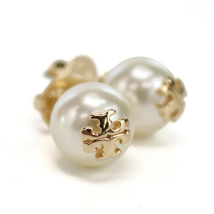 トリーバーチ ピアス レディース Tory Burch KIRA PEARL STUD EARRING 11165514 ホワイト アクセサリー ジュエリー ブランド 高級 おしゃれ プレゼント 女性 実用的 かわいい