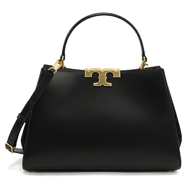 トリーバーチ ハンドバッグ レディース ブランド Tory Burch ELEANOR 137312 ブラック 軽量 小さめ 手提げ 高級 おしゃれ プレゼント 女性 実用的 かわいい