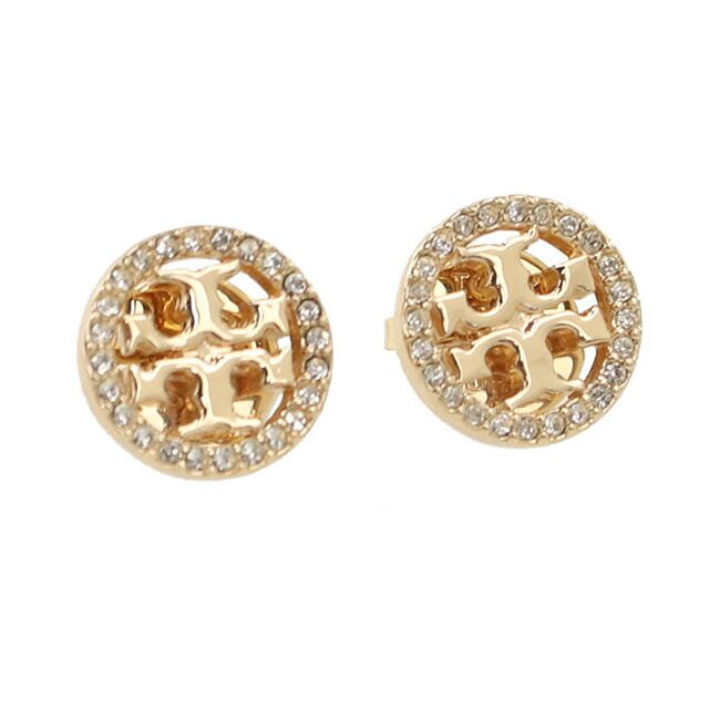 トリーバーチ ピアス レディース TORY BURCH MILLER PAVE 53422 GOLD/CRYSTAL アクセサリー ジュエリー ブランド 高級 おしゃれ プレゼント 女性 実用的 かわいい