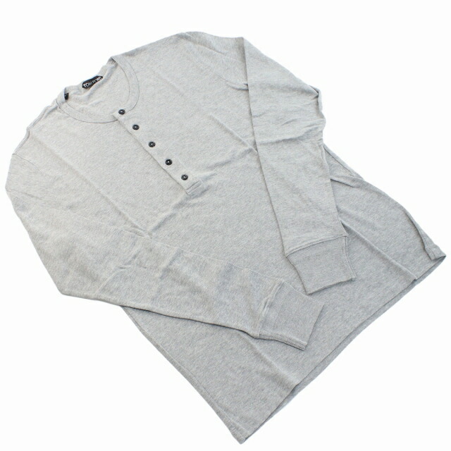 トム フォード 長袖Ｔシャツ メンズ ブランド TOM FORD ポルトガル BY281 グレー系 ウェア 選べるモデル プレゼント 実用的