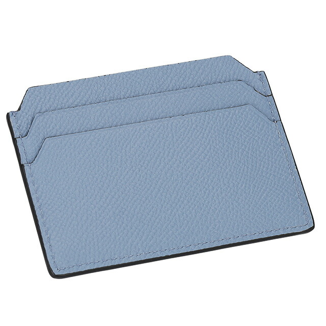 サントーニ カードケース メンズ レディース ブランド Santoni レザー UFPPA2377-FOAN ライトブルー