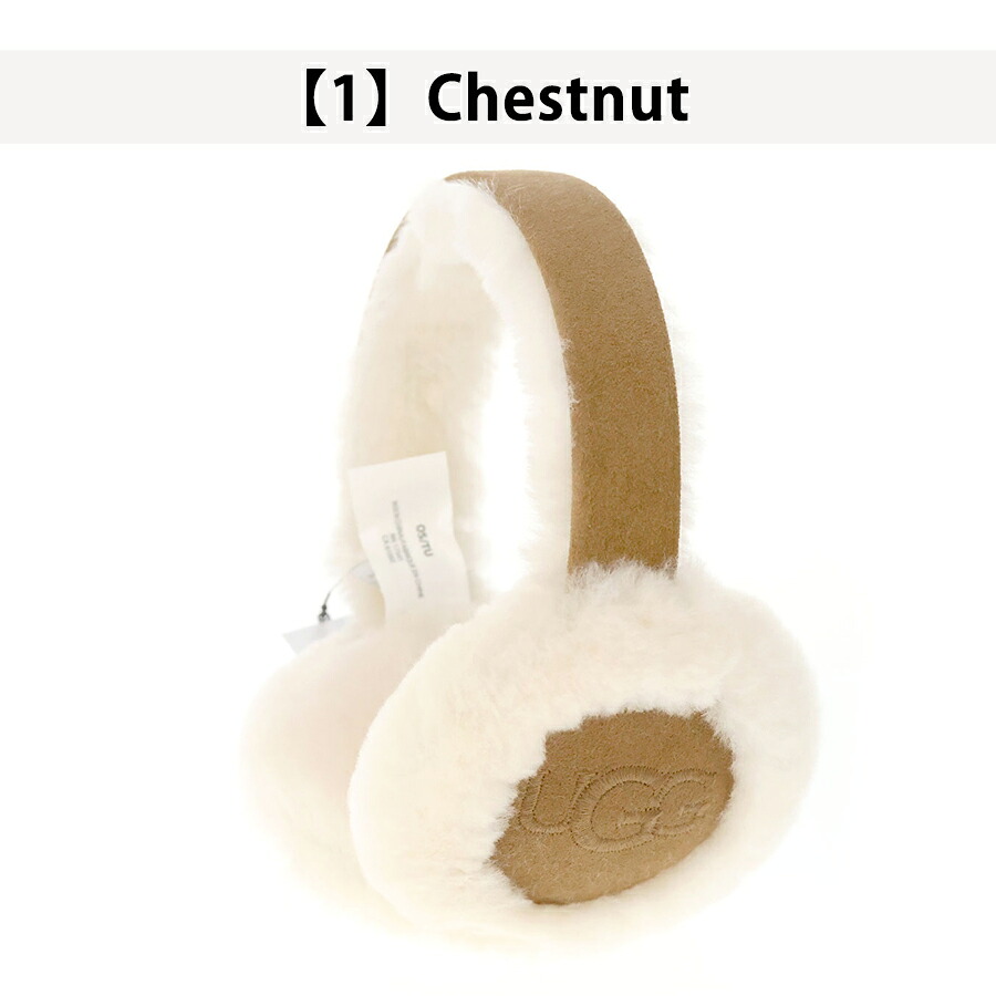 UGG アグ イヤーマフ イヤマフ 耳当て 正規BOX付属 海外正規品 レディース 20955 SHEEPSKIN シープスキン ボア ファー ロゴ 防寒 ふわふわ あったか ブランド ギフト クリスマス プレゼント 送料無料 選べるモデル