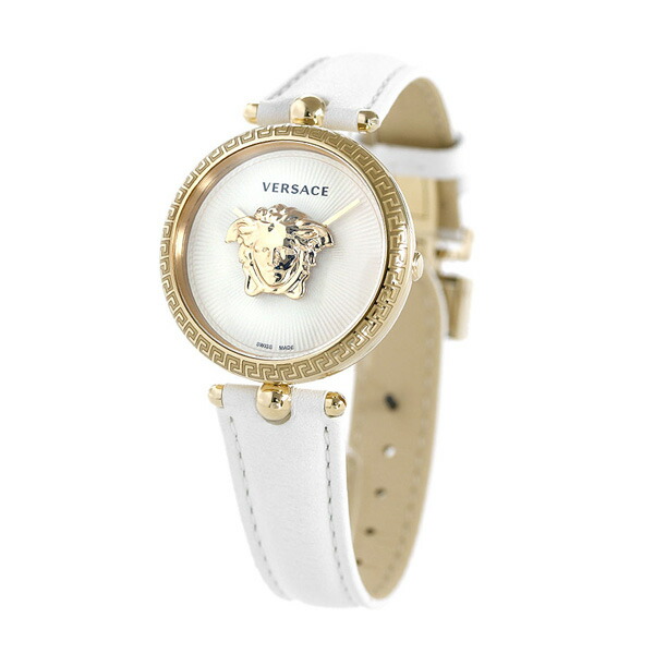 ヴェルサーチ 時計 パラッツォ エンパイア 34mm レディース 腕時計 VECQ00218 VERSACE ヴェルサーチェ ホワイト 高級 ブランド おしゃれ 防水 軽い 華奢 かわいい プレゼント 女性 実用的