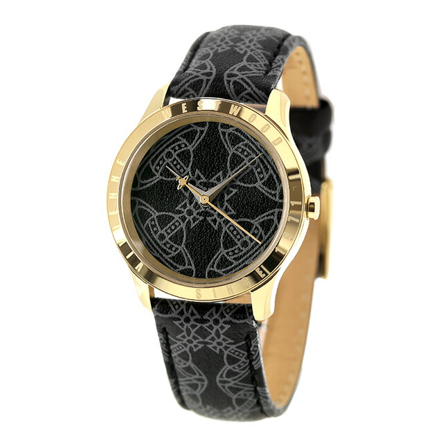 ヴィヴィアン ウエストウッド Berkeley クォーツ 電池式 腕時計 ブランド レディース Vivienne Westwood VV268GDBK アナログ ブラック 黒 おしゃれ 防水 かわいい プレゼント 女性 実用的
