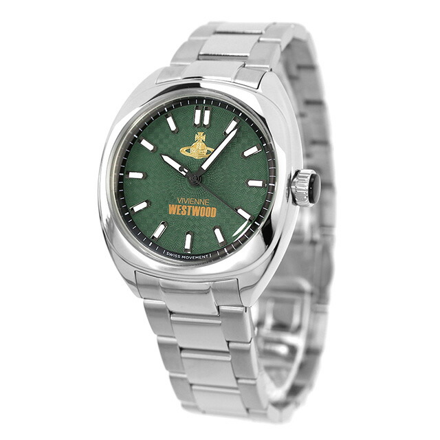 ヴィヴィアン ウエストウッド クォーツ 電池式 腕時計 メンズ Vivienne Westwood VV300GRSL アナログ グリーン ブランド おしゃれ 防水 プレゼント 男性 実用的