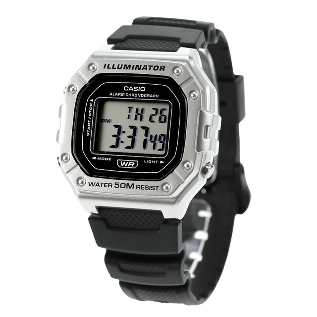 カシオ CASIO アウトドア W-218HM-7AV スタンダード チプカシ 海外モデル メンズ 腕時計 カシオ CASIO アウトドア アナログ ブラック 黒 ブランド おしゃれ 防水 小さい 軽い かっこいい プレゼント 男性 実用的
