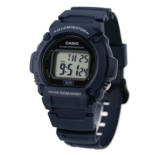 CASIO アウトドア カシオ 腕時計 チープカシオ チプカシ 海外モデル メンズ レディース 時計 W-219H-2AVDF ブルー ブランド おしゃれ 防水 小さい 軽い かっこいい プレゼント 男性 実用的