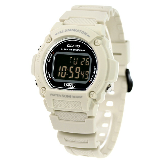 カシオ CASIO アウトドア W-219HC-8BV 海外モデル ユニセックス メンズ レディース 腕時計 カシオ CASIO アウトドア デジタル ブラック ライトグレー 黒 ブランド おしゃれ 防水 プレゼント 実用的