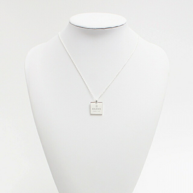 グッチ GUCCI ネックレス 223869-J8400-8106 メンズ シルバー