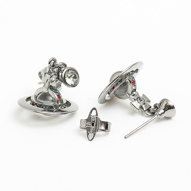 ヴィヴィアンウエストウッド VIVIENNE WESTWOOD プチオーブ ピアス レディース 62020032-S001 シルバー