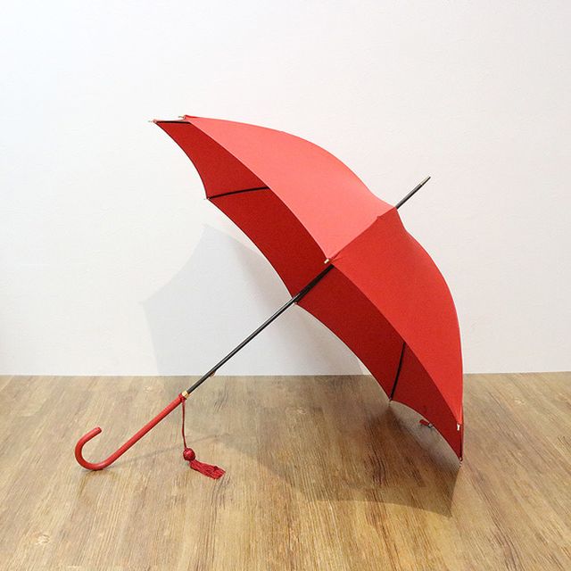 フォックスアンブレラズ FOX UMBRELLAS 傘 レディース 細巻きレザー WL1 RED レッド