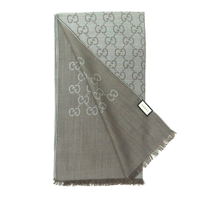 グッチ GUCCI ストール マフラー ロゴ GG メンズ レディース 165904 3G646 1264 ライトブラウン