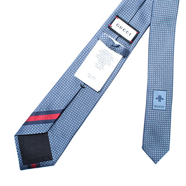 グッチ GUCCI ネクタイ 456510-4E002-4768 メンズ TIE HENAN ブルー ブランド