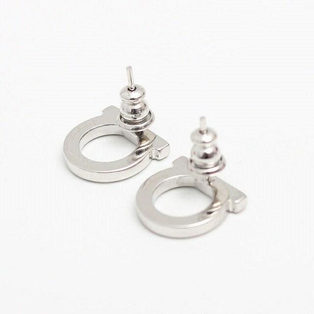 フェラガモ FERRAGAMO ピアス 760122-696574 レディース シルバー