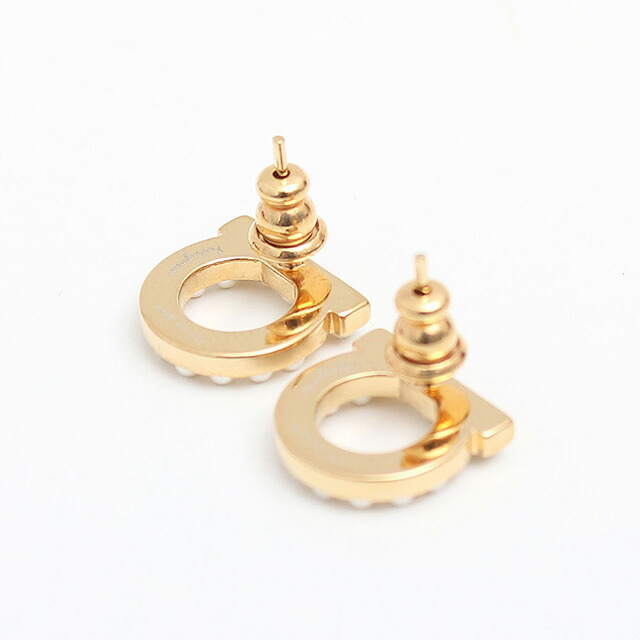 フェラガモ FERRAGAMO ピアス 760125-696581 レディース ゴールド